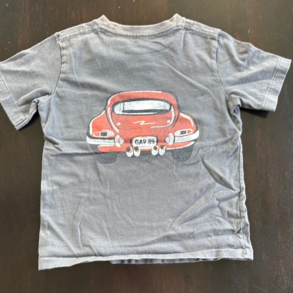 GAP Gray and Red Toy Car for Imaginative Play - Picture 3 of 3